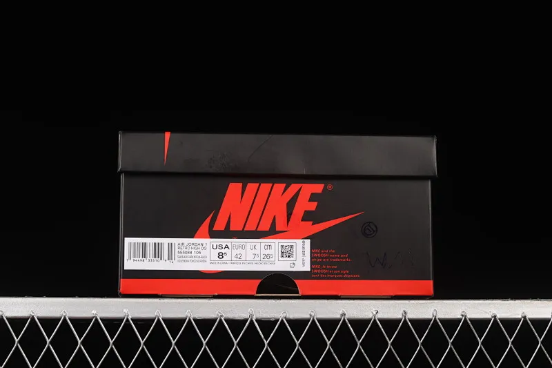 All categories Air Jordan Jordan series basketball shoes Air Jordan 1 High Foreign trade version Air Jordan 1 High OG "Dark Mocha" AJ1 Joe 1 small barb 555088-105